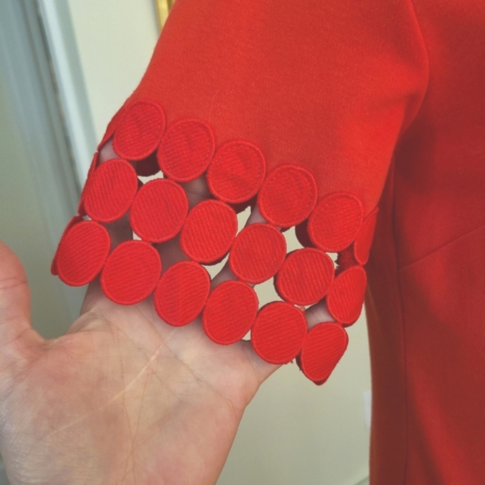 🌈 SOLD 🌈 Eyelet polka dots tshirt tee dress - Talbots - Picture 3 of 7